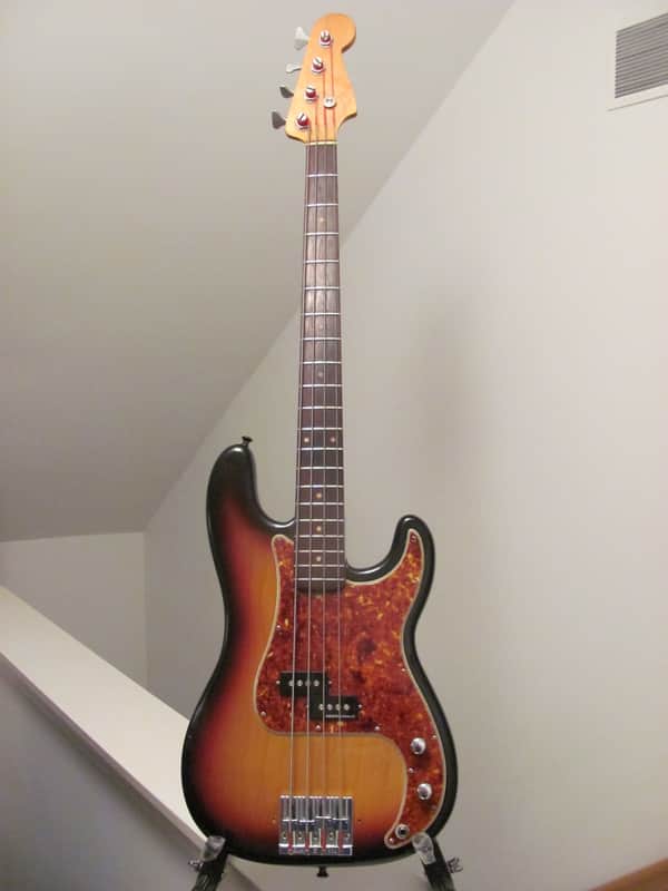 Fender Precision Bass 1962 Sunburst (Professional Refin) image 1