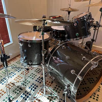 DW Performance Series 4pc Shell Pack 10/12/16/22 - 2025 - Pewter Sparkle image 11
