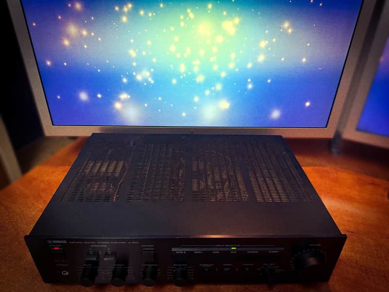 Yamaha A-500 Vintage Stereo Integrated Amplifier | MM/MC Phono