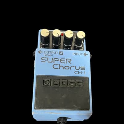 Boss CH-1 Super Chorus (Dark Gray Label) 2001 - Present - Blue - X15173 image 1