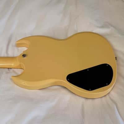 2010 Gibson Epiphone (G-400) SG Les Paul Custom Three Pickup - Made in Korea (MIK) - Antique Ivory - Free Pro Setup image 11