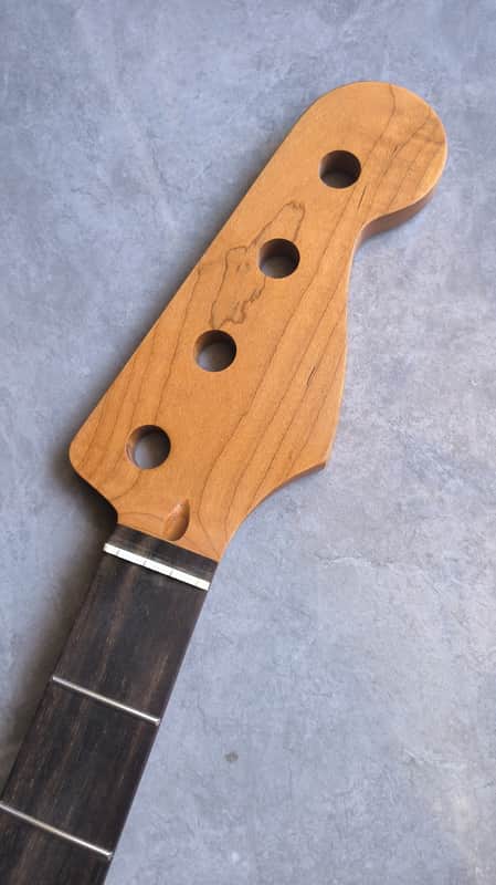 Roasted Flamed Maple P Bass Neck - 21 Frets image 1