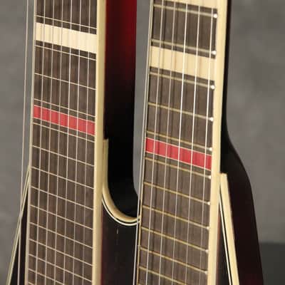 Framus Electra double neck GUITAR + STEEL GUITAR 6/8 made in GERMANY 1962 image 20