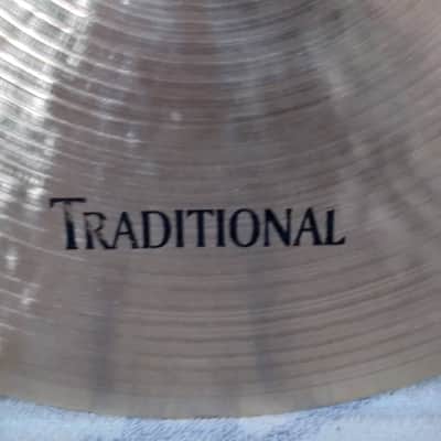 Istanbul Mehmet 13" Traditional Series Light Hi-Hat Cymbal (top) 2010s - Traditional image 5