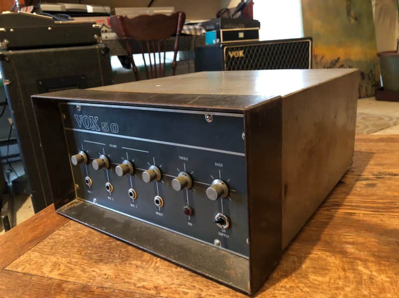 Vox PA 50 1967 Metal/Green image 1