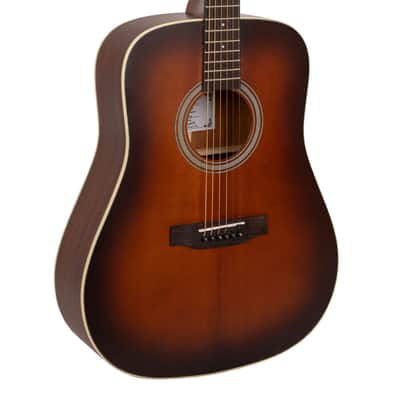 Gold Tone GT-Dread-BR Solid Sitka Spruce Top Mahogany Neck 6-String Acoustic-Electric Guitar w/Gig Bag image 1