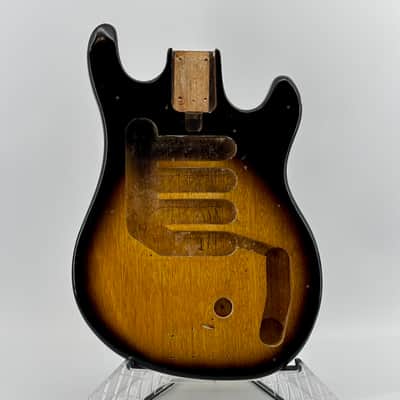 1960s Teisco Del Rey WG-4L Tobacco Burst Guitar Body ★ EVH Frankenstrat Art Project =\//-/= image 2