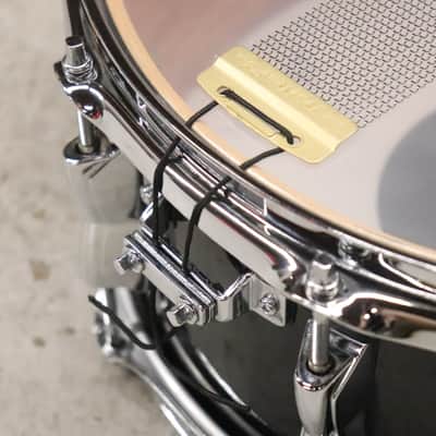 Yamaha 6.5x14 Beech Custom Snare Drum Piano Black image 12