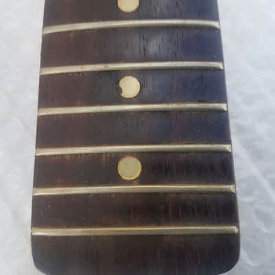 1965 FENDER MUSTANG NECK made in USA - RARE SLAB BOARD VERSION image 5