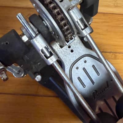 Pearl Chain-Drive Double Bass Drum Pedal 2010s - Chrome / Black image 3
