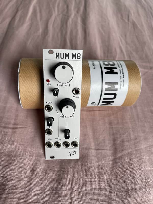 ALM/Busy Circuits ALM018 Mum M8 Low Pass Filter Eurorack Synth Module 2017 - Present - Silver image 1