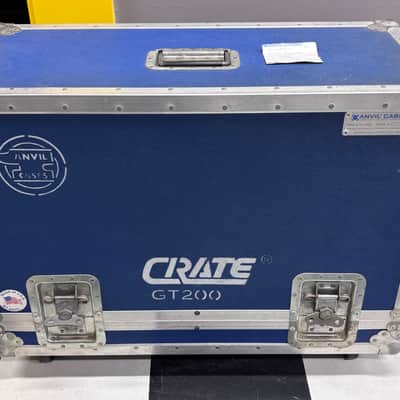 Crate GT 200 Amplifier Anvil Road Case 1990s - Blue image 1