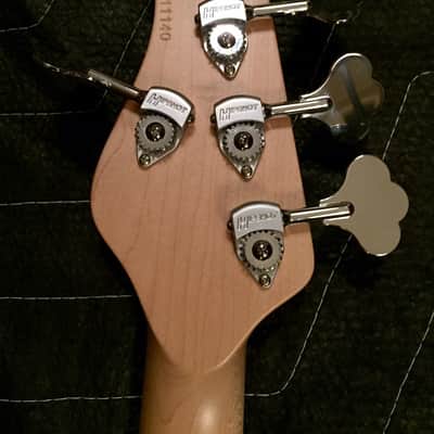 Mayones Jabba 2016 Trans Blue Burst Gloss Monolith Black Gloss image 5