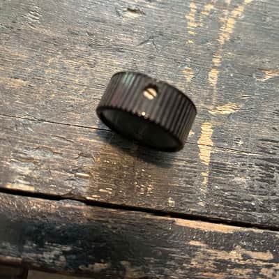 Unknown Knob with set-screw 50's-60's - Blk Chr image 3