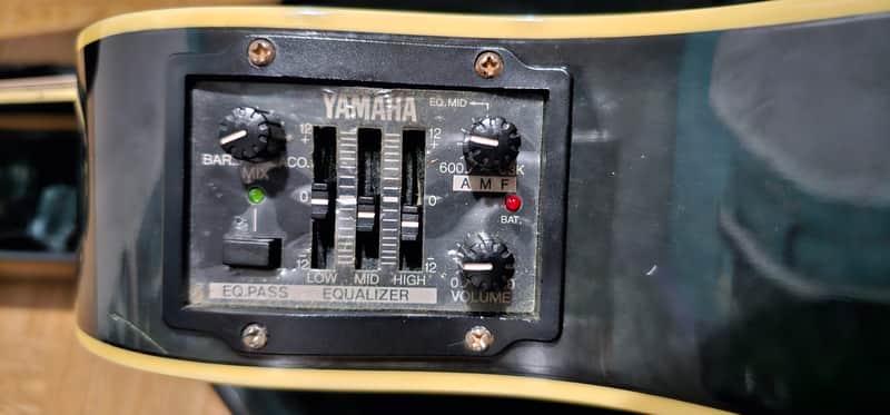Yamaha APX-8CS 90s - Dark Blue | Reverb
