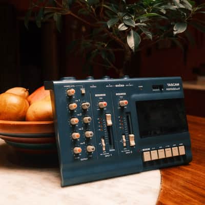 TASCAM Porta 02 mkII Ministudio 4-Track Cassette Recorder 2000s - Blue image 1