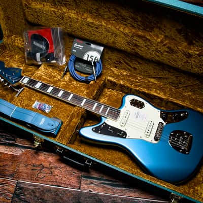 Fender FSR Made in Japan Traditional 60s Jaguar Guitar 2024-25 - Lake Placid Blue Metallic image 1