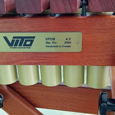 VITO Instruments VPCM 4.3 Marimba 2020 – Handmade by Nenad Vitko – African Padouk / Mahogany – A2-C7 image 5