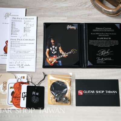 2017 Gibson Custom Shop Slash 1958 Les Paul Reissue “First Standard” #8 3096 Replica Aged & Signed #50 image 25