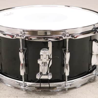 Yamaha 6.5x14 Beech Custom Snare Drum Piano Black image 3
