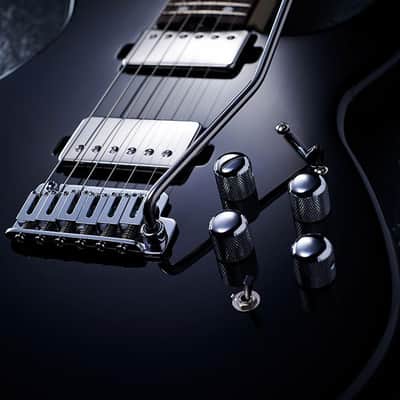 Boss EURUS GS-1 Electronic Guitar with Onboard Guitar Synthesizer - Black image 5