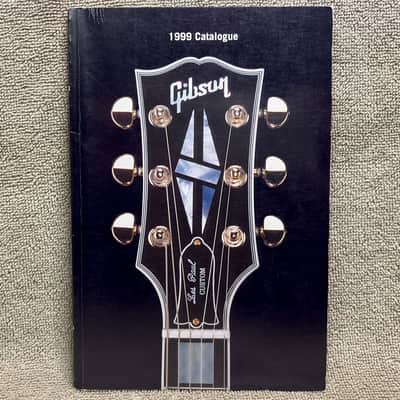 Gibson Catalogs & Price Lists (Lot of 5)  1974 1980 1988 1999 image 12