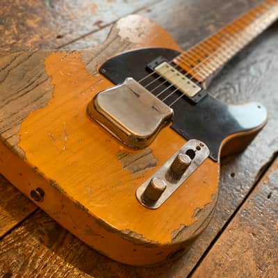 Fender Custom Shop Telecaster 1951 Heavy Relic Butterscotch with OHSC & Docs 2020 image 3