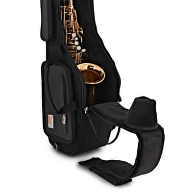 BAM ITALIA BTECH3002SN CUSTODIA MORBIDO BAMTECH PER SAX TENORE - BLACK image 4