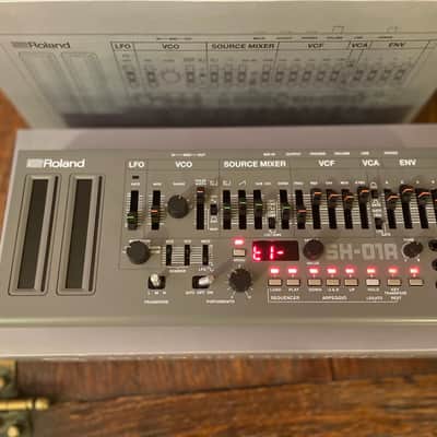 Roland SH-01A Boutique Series Monophonic Synthesizer Module 2017 - Present - Gray image 1