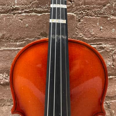 Unbranded 1/2 Size Violin Made in Czech Republic w/ Bow, Case & Pirastro Gold Rosin image 5