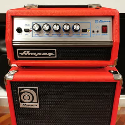 Ampeg MICRO-VR Stack Limited Edition  2021 Red image 4