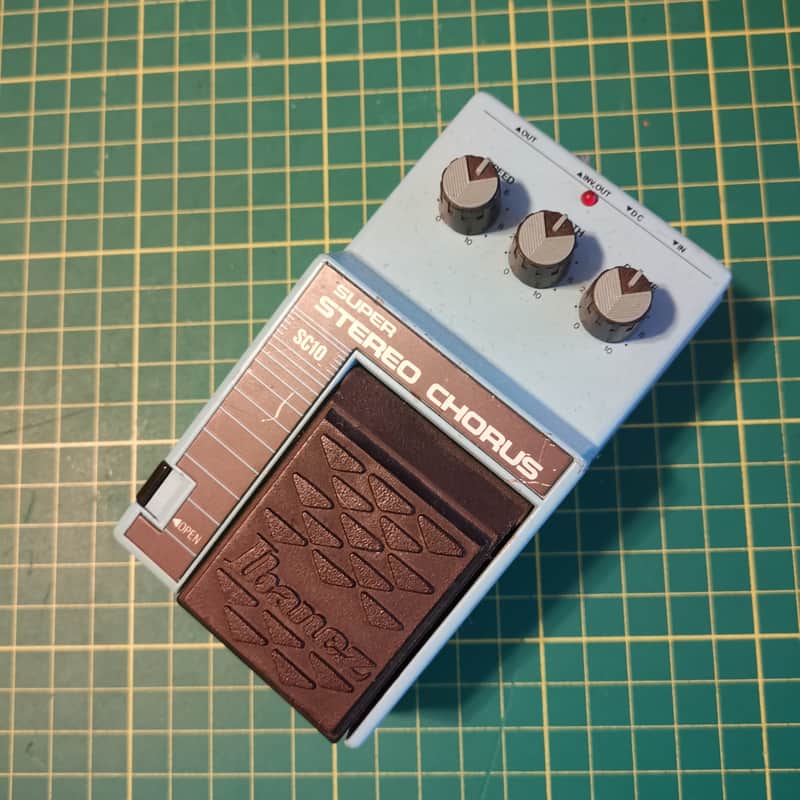 Ibanez SC10 Super Stereo Chorus Guitar Pedal | Reverb Romania