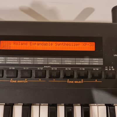 Roland XP-30 61-Key 64-Voice Expandable Synthesizer 1999 - 2004 - Black image 6