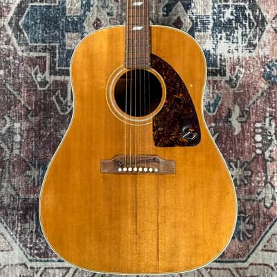 1967 Epiphone FT79 Texan Vintage Natural Gibson Built In Kalamazoo Acoustic Guitar W/ Hardshell Case! image 7