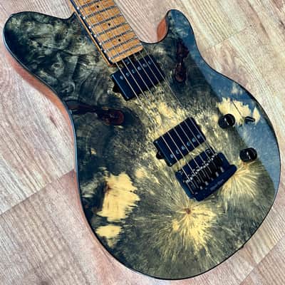 Ernie Ball Music Man BFR Axis Super Sport 2018 Buckeye Burl image 6