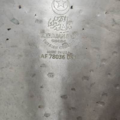 Zildjian 20" K Custom Dark Ride Cymbal 1995 - Present - Traditional image 3