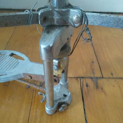 Ludwig 1124 “Big Beat” Spur-Lok Hi Hat Cymbal Stand Vintage 1960s Chrome USA image 4