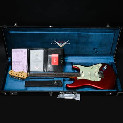 Fender Custom Shop Limited Edition 64 L-Series Stratocaster Journeyman- Aged Candy Apple Red 2026 (L11847) image 5
