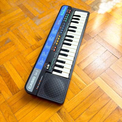 Casio SA-3 Tone Bank (Japan, 1995) - Vintage 32-Keys Mini Keyboard Synthesizer! Extremely Rare! Read the full ad! image 2