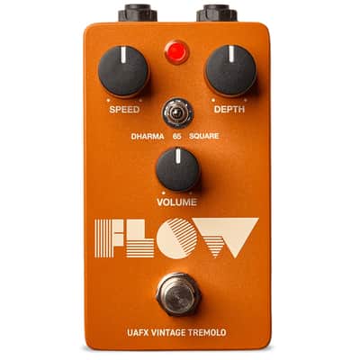 Universal Audio UAFX Flow Vintage Tremolo Effect Pedal image 1