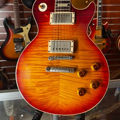 Gibson 59 Les Paul R9 1959 “True Vintage” pre Murphy Lab Factory Aged 2016 - Cherry Sunburst image 2