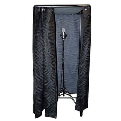 Portable Studio Acoustic Sound Booth for Voiceover, Singing, Podcasts and Home Studio Recording Acoustics by Soundkitz Studio Acoustics image 2