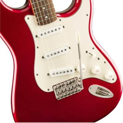 Fender Squier Classic Vibe '60s Stratocaster Electric Guitar, Candy Apple Red image 4