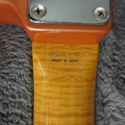 Fender Japan ST-62AS/H 40th Anniversary 1994 Stratocaster Copper Metallic Matching Headstock Foto Flame Neck image 18