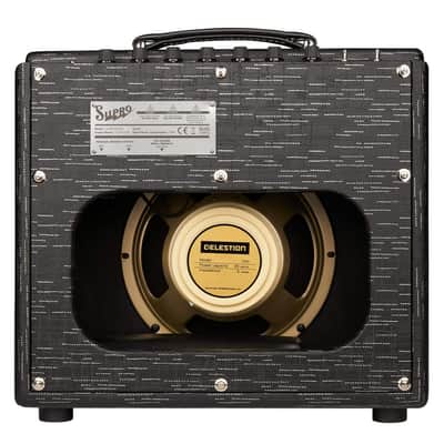 Supro 1612RT Amulet 15W 1x10 Tube Guitar Combo Amp, Black Scandia image 3