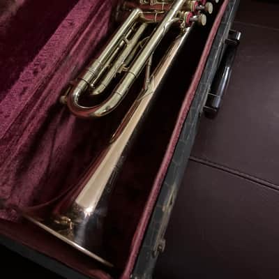 York Custom Bb Trumpet (1951) SN 172209 (Gold Brass bell)(rare) image 1
