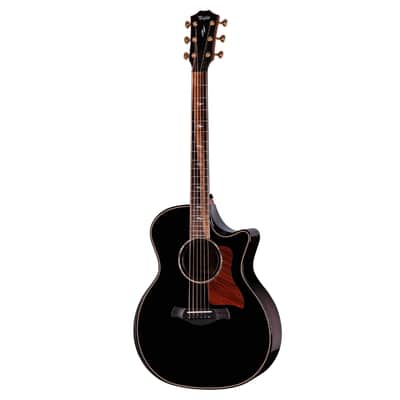 Taylor Builder's Edition 814ce Next Generation Indian RW/Adirondack Blacktop w/case image 2