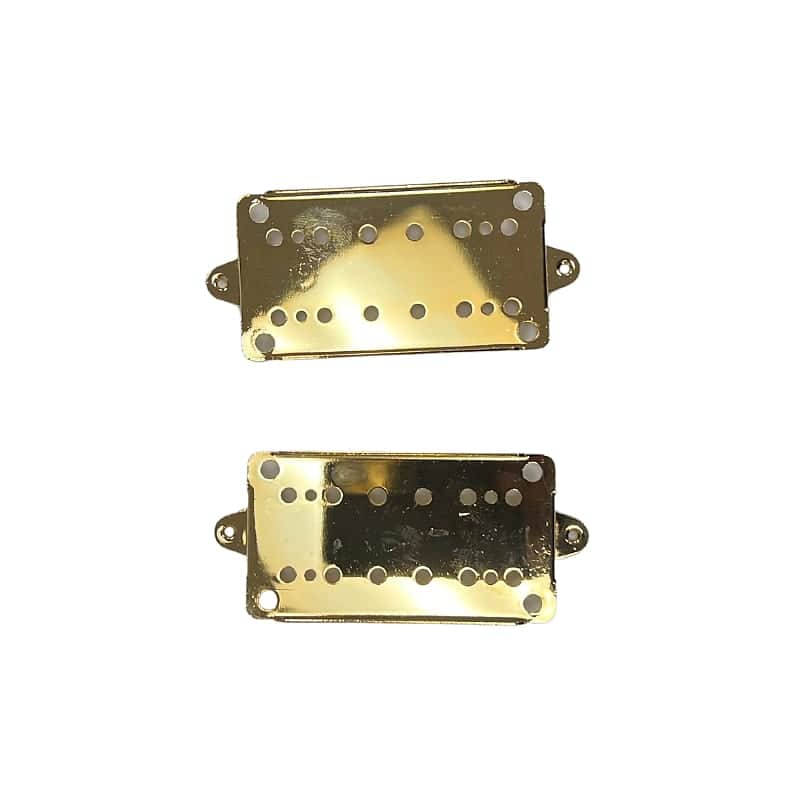 Humbucker Pickup Base Plates 50mm and 52mm PP10 Gold image 1