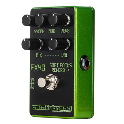 Catalinbread Soft Focus Reverb Pedal - Sparkle Green - Open Box image 2