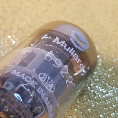 Mullard 6922 tNOS AT1000 TESTED Balanced! PI Vacuum Tube BVA E88CC dual triode 1962-1968 image 5